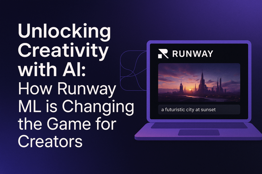 Unlock creativity with AI: how runway ML is changing the game for creators