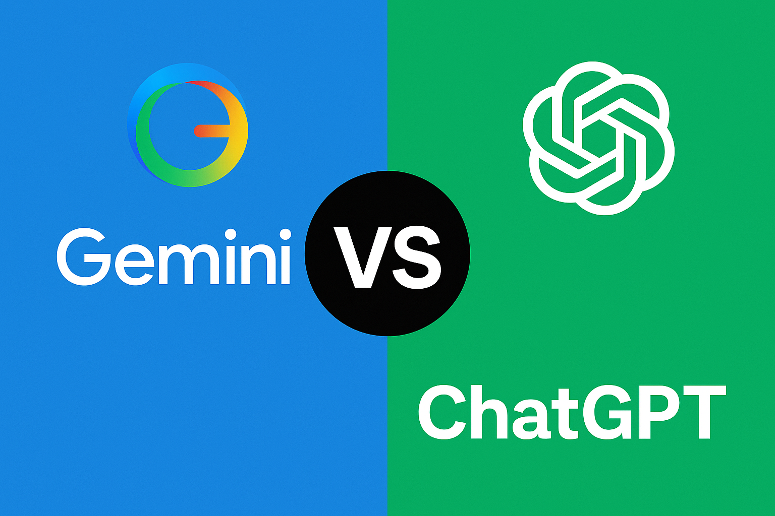 Gemini vs chatgpt comparison