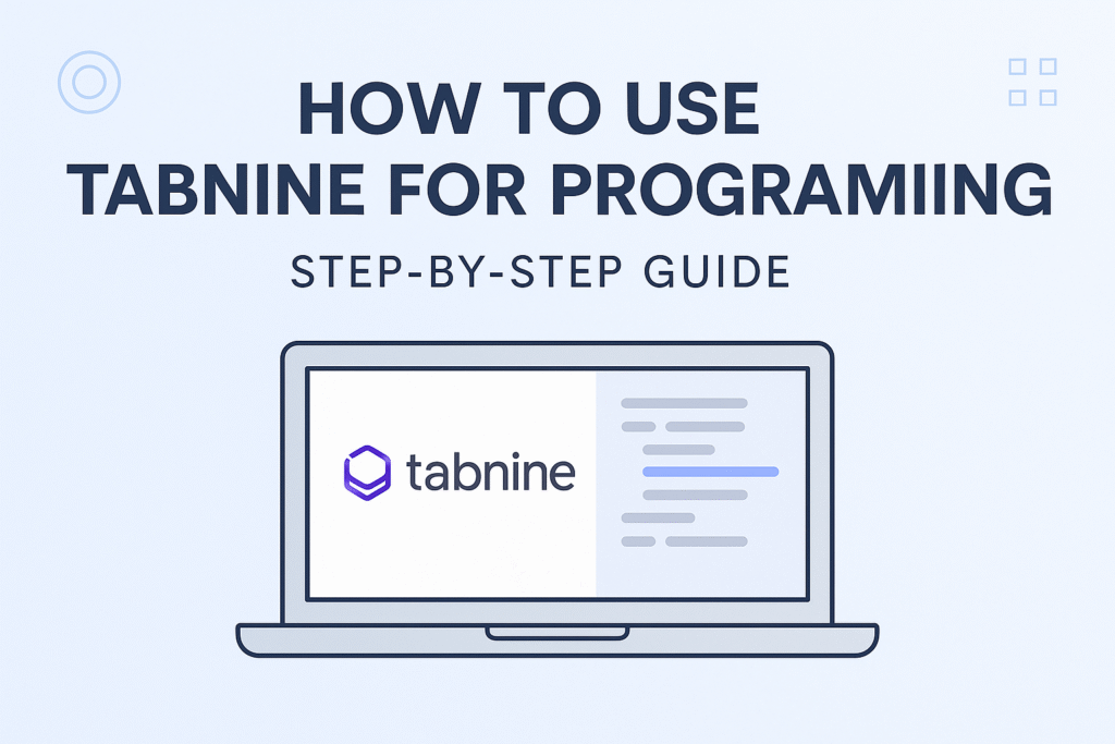 How to use tabnine for program