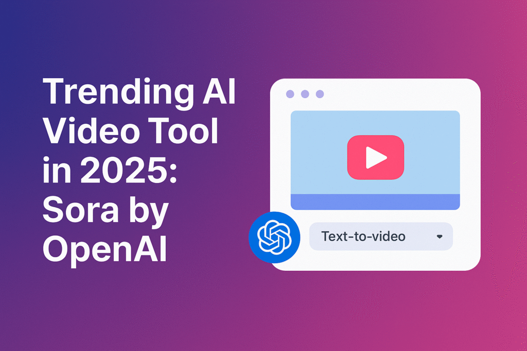 Trending ai tool in 2025 sora AI